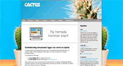 Desktop Screenshot of cactus.se