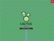 Tablet Screenshot of blog.cactus.ws